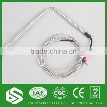 Customized platinum rhodium thermocouple t type