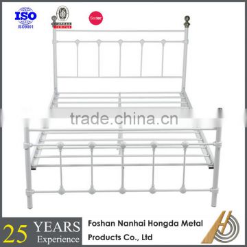 King Size metal pipe bed frame