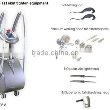 ultrasound/bio microcurrent handheld vacuum suction massage machine