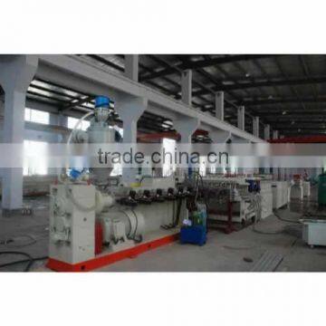 PC,PP,PE,and PVC Plastic Hollow Cross Section Plate Extrusion Line