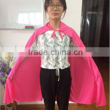 2015 popular pink hero cape, party costume