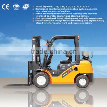 High-level Configuration! CPYD-G Series 1.5-3.5T Gasoline/LPG Dual Fuel Forklift Truck