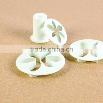 4pcs big size petal flower shape plunger cutter