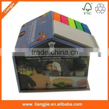 House Model Shaped Sticky Note Pad Memo Cube photo-5
