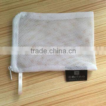 new coming heavy duty mesh pouch with zipper