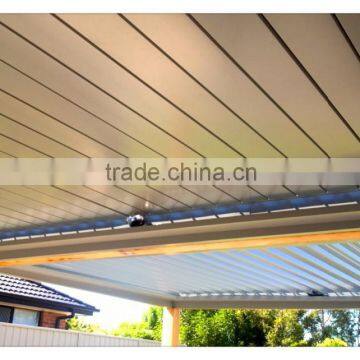 NEW Design Factory Price High Quality Fashionable automatic Aluminum Louver Roof in China