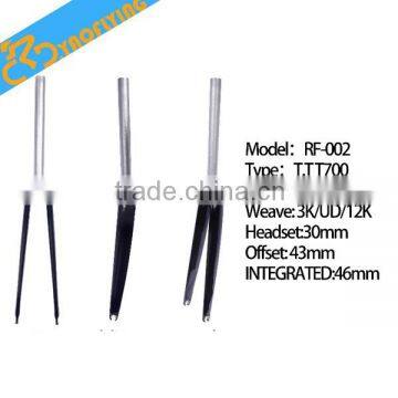 Carbon Bicycle Front Fork,High quality carbon road fork for sale