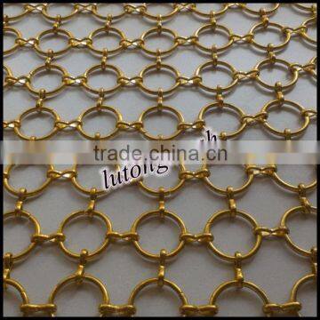 decorative gold chain mesh