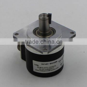 YUMO ISL5815 200PPR Ip67 Optical Shaft Rotary Encoder Pulse Price Incremental Flange Adapters Rotary Encoders photo-5