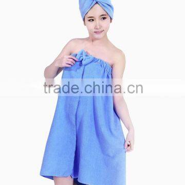 Lady Blue Hotel Waffle Bathrobe photo-2