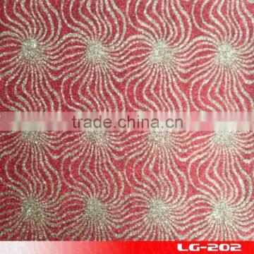 hotel KTV wallcovering 1.37m (137cm) 54" inch fabric back wallpaper zLG-202