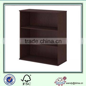 wooden 3 Shelf Bookcase in Harvest Cherry