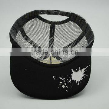 Customized Flat Bill Hip Pop Fashion Black 3d Embroidery Snapback Cap photo-6