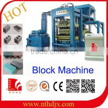 China automatic concrete block machine/concrete cash brick machine price in Indian