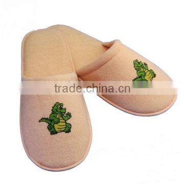 With Eva Sole Terry Towel Slippers For Hotel Disposable Use