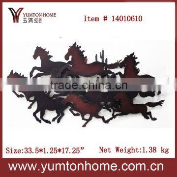 Metal horse wall art decoration