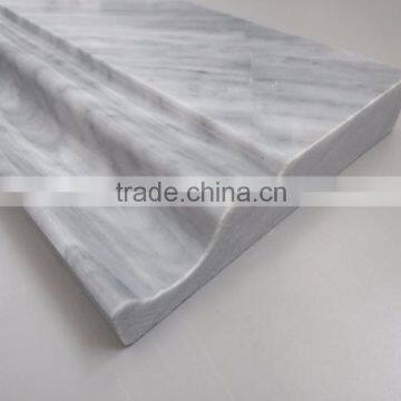 Italian Gray Shaped Tile Trim for Marble Edge