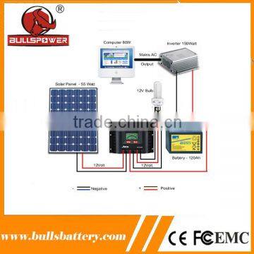 Easy Installation Mini Solar Power Home System With Mini Solar Battery photo-6