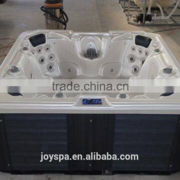 CE Approval acrylic hot tub spa with 7 seaters family happily use whirlpool hot tub
