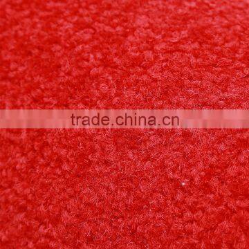 Red Nylon Cut Pile Wedding Washable Entrance Carpet Tiles photo-2