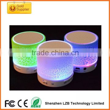 portable super quality A9 bluetooth speaker Mini LED lights speaker wireless A9 speaker bluetooth