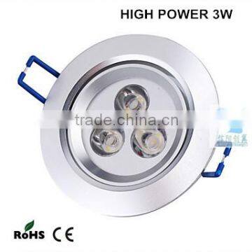 bulk buy from china ce rohs 3w daylight adjustable led downlight