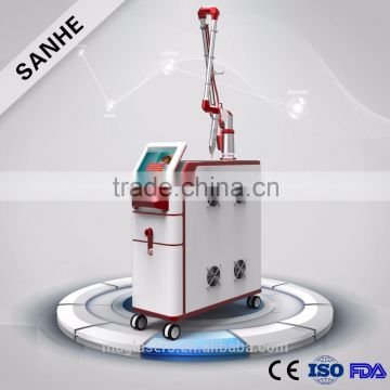 2016 Sanhe hot selling Q-switch Nd yag laser/laser tattoo removal/medical equipment for tattoo removal