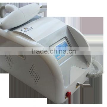 2014 Year Portable style easy LED touch operation Nd yag laser machine for tattoo removal -D003