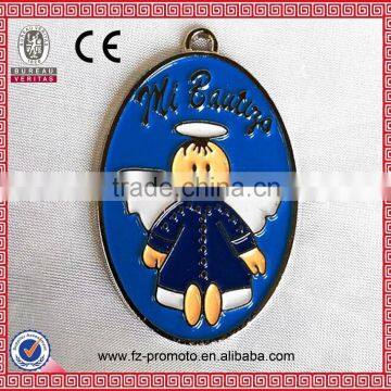 High Quality Colorful Round Custom Metal Badge Pin photo-3