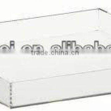 POP clear acrylic dispenser tray lid/acrylic tray/acrylic