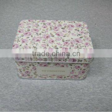 rectangular shape print and nice usb tin box