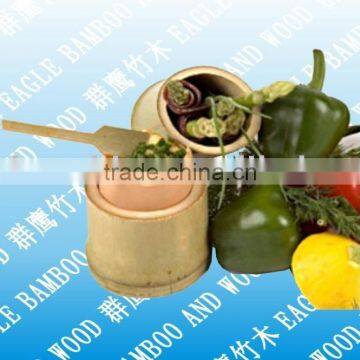 bamboo container/tube/cup/can/jar