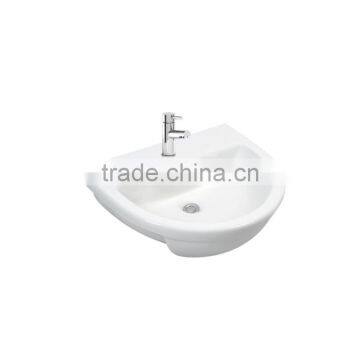 Good quality Ceramic semi counter sink basin