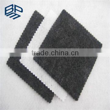 Thermally Bonded Polyster Geotextile Black and White Color for Basement Construction