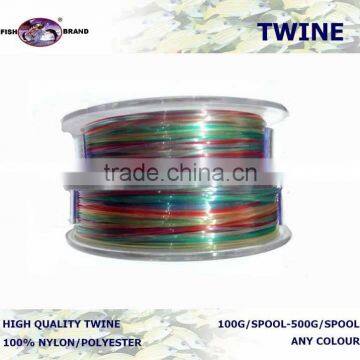 colorful monofilament fishing line spool