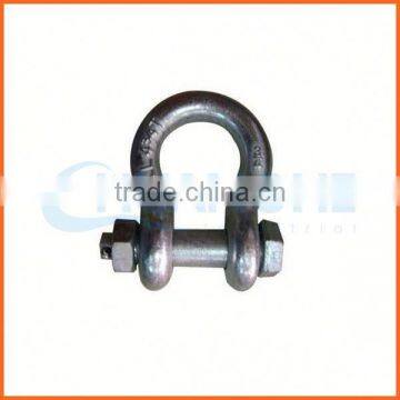 Factory price customized d shackle with cotter pin