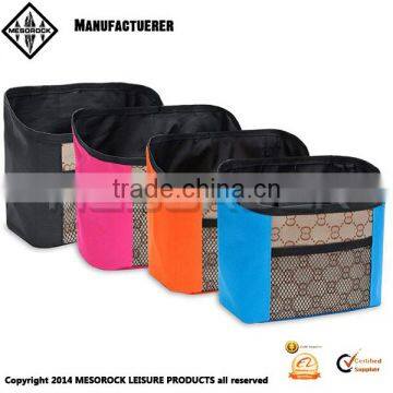 Vehicle Storage Hanging Bag With Adjustable Buckled Strap Car Trash Bag Car Organizer photo-5