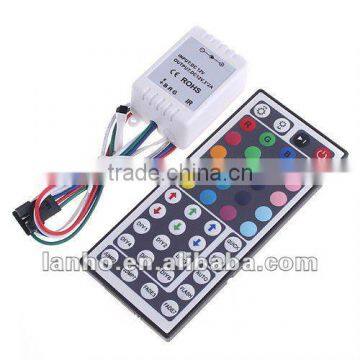 44 Keys IR Remote BRG Port Controller for RGB LED Strip Light