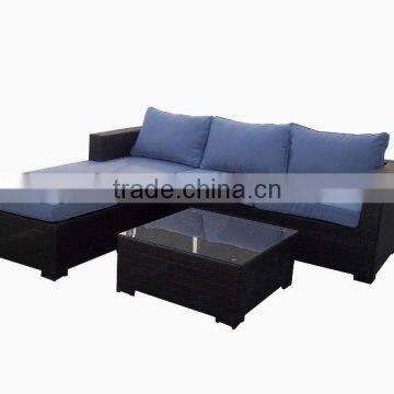 cheap outdoor wicker furniture rattan sofa