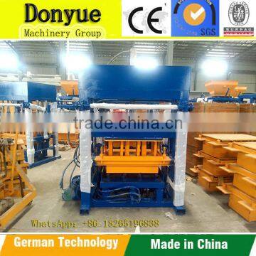Habiterra Block Machine Qt4-25 Automatic Hydraulic Concrete Block Making Production Line Price photo-2