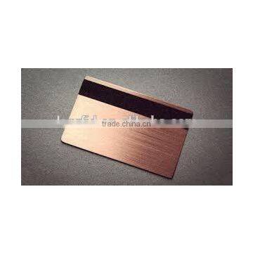 Megnetic Stripe Magnetic Card with Embosed Printing for Gift /VIP (Factory Price)