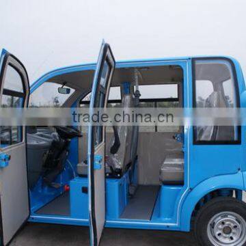48V 4-5 Seats Electric Golf Cart Tourist Car Passenger Mini Car With Doors photo-2