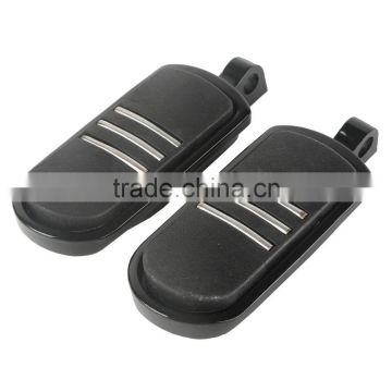 Streamliner Style Black Footpeg Foot peg For Fatboy FLSTF Night Train New