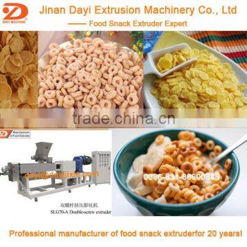 Corn Flakes Processing Line breakfast cereal production line -- Jinan DaYi Extrusion Machinery