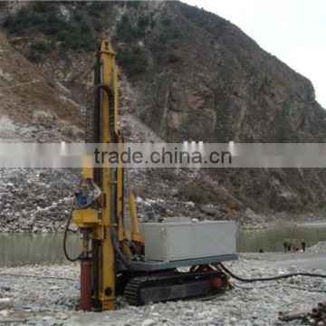 Jet grouting drilling rig with dth equipment