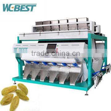 High efficiency best price grain color sorter/raisin color sorter machine