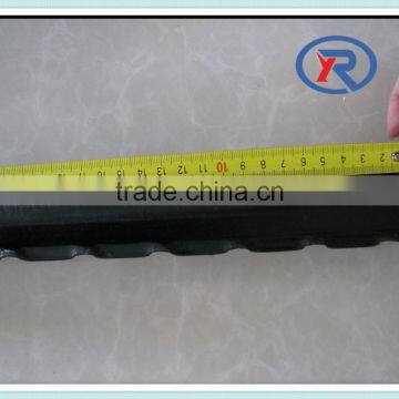 Black Bituminous Coated Y Fence Post Punched With Teeth photo-5