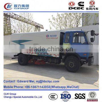 Dongfeng 4*2 4*4 Type 190hp 9 Ton Street Sweeper Truck photo-2
