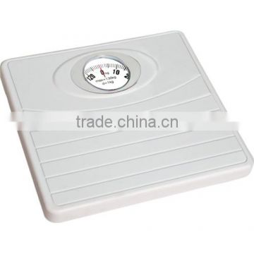 Plastic bathroom weighing scale