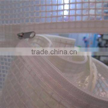 transparent patio tarpaulin, covering HDPE mesh tarp, various usage greenhouse tarpaulin